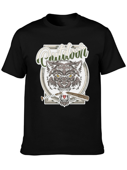 Outdoor Wolf Graphic Tee