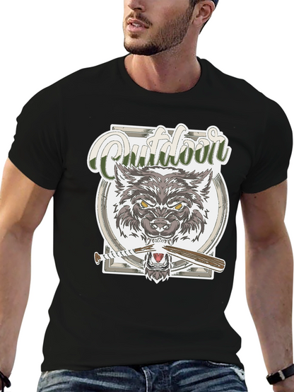 Outdoor Wolf Graphic Tee
