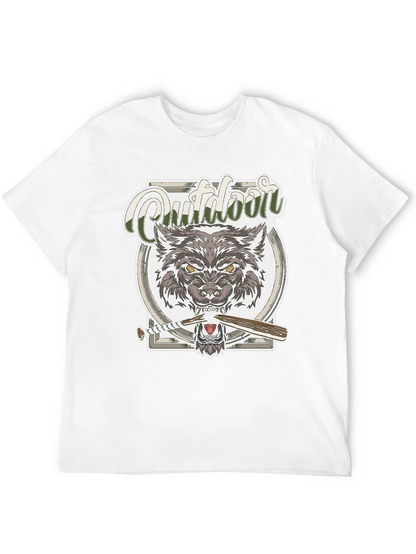 Outdoor Wolf Graphic Tee