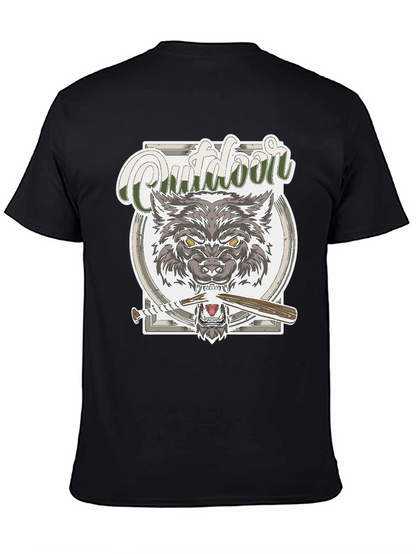Outdoor Wolf Graphic Tee