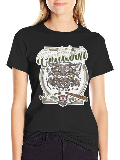 Outdoor Wolf Graphic Tee
