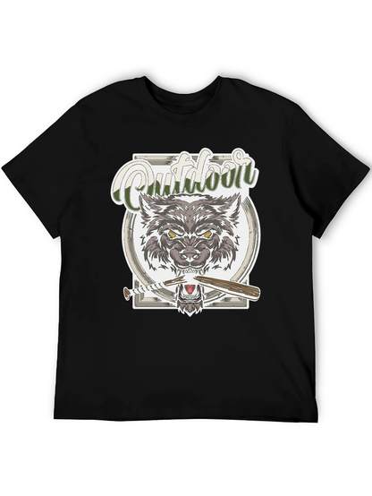 Outdoor Wolf Graphic Tee
