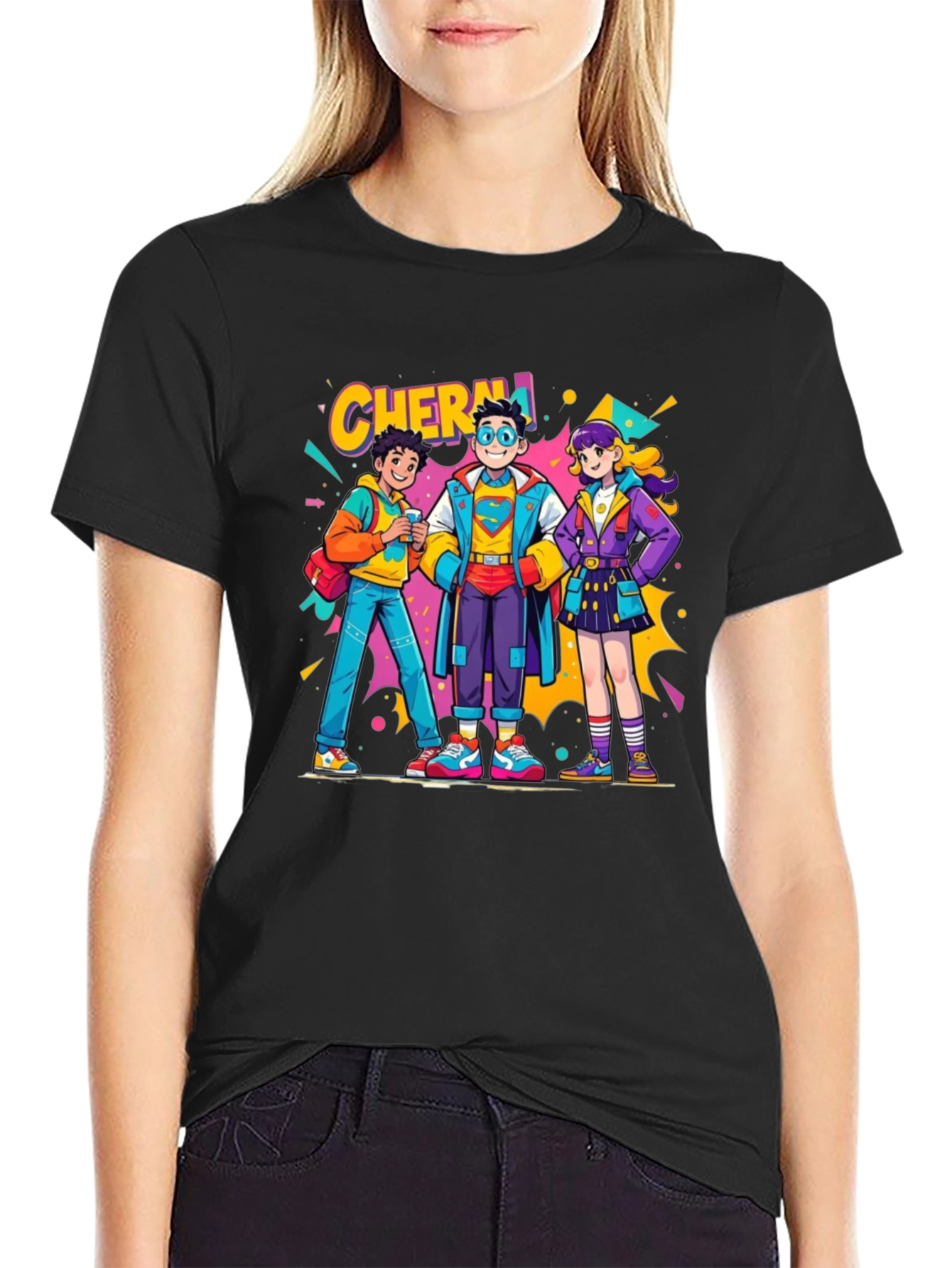 Chennai Crew Neck Graphic T-Shirt
