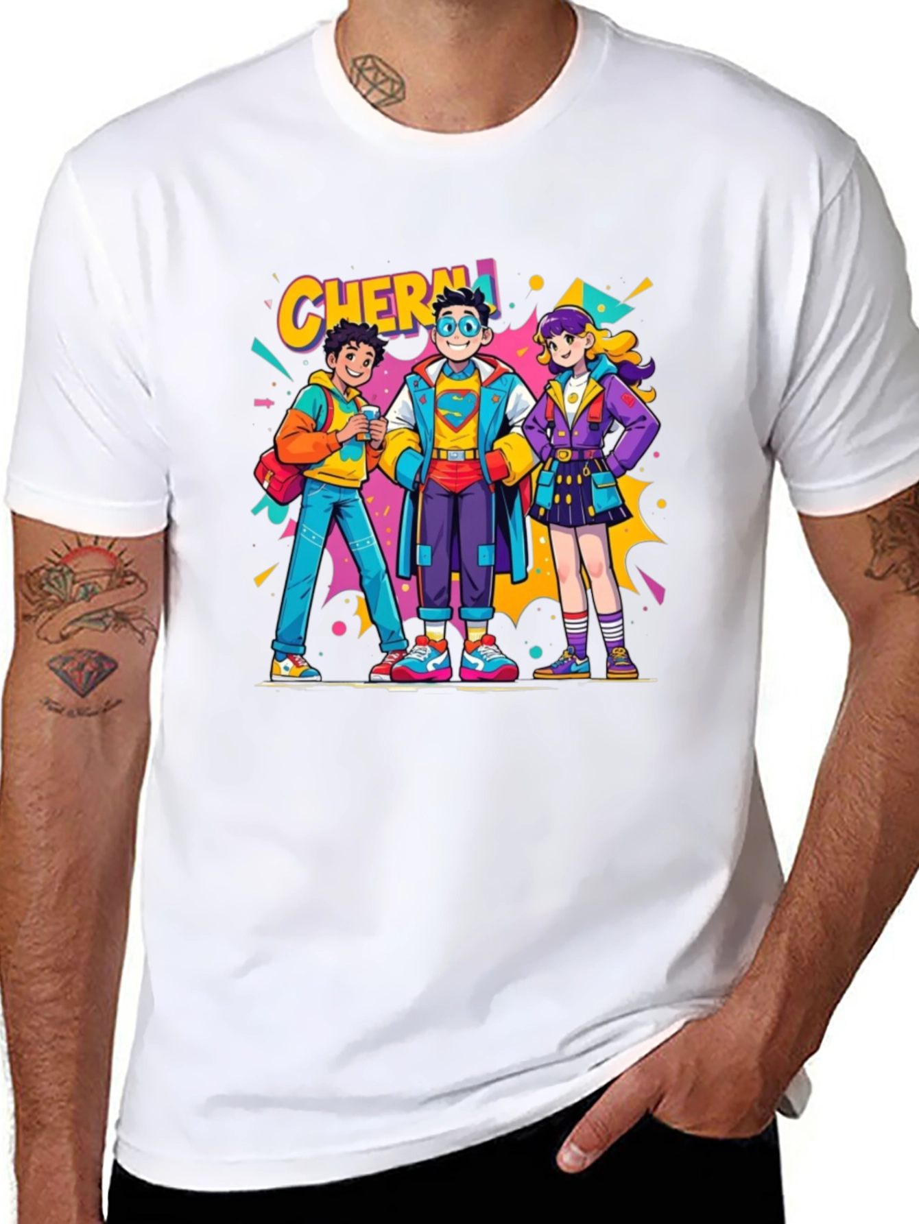 Chennai Crew Neck Graphic T-Shirt