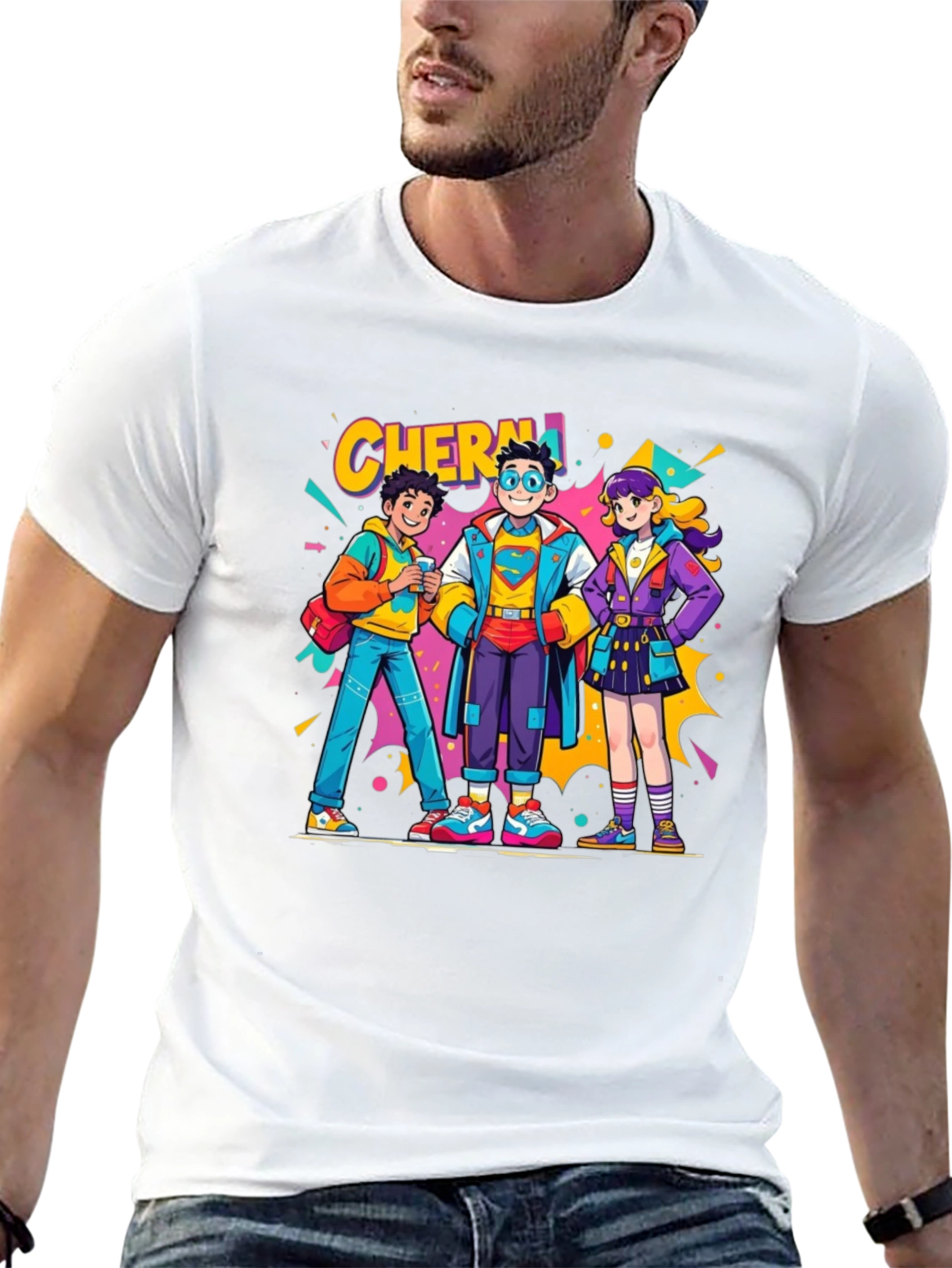 Chennai Crew Neck Graphic T-Shirt