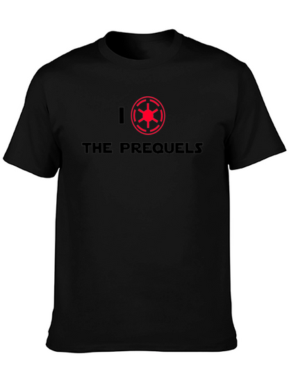 I Heart The Prequels Graphic T-Shirt - Black