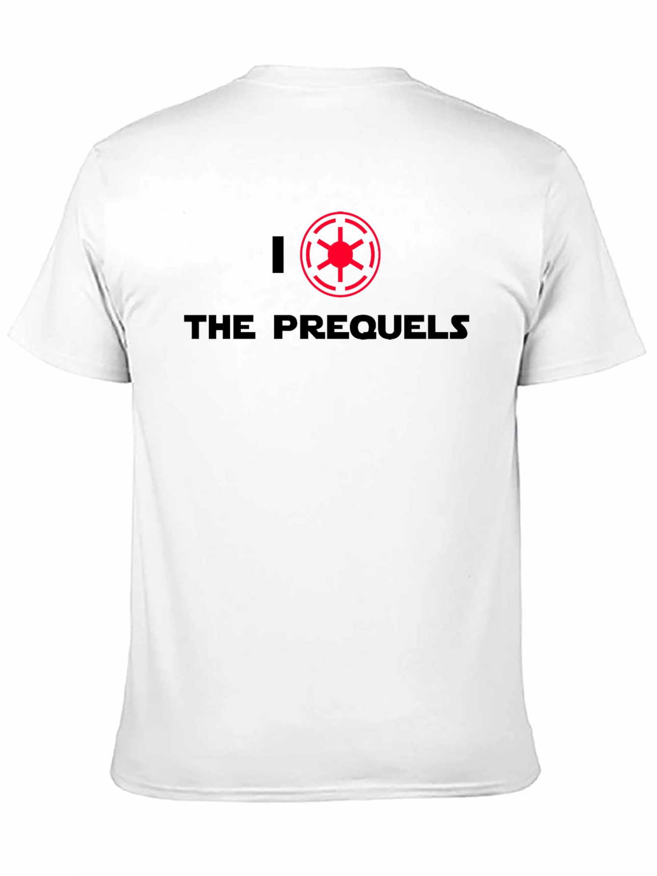 I Heart The Prequels Graphic T-Shirt - Black
