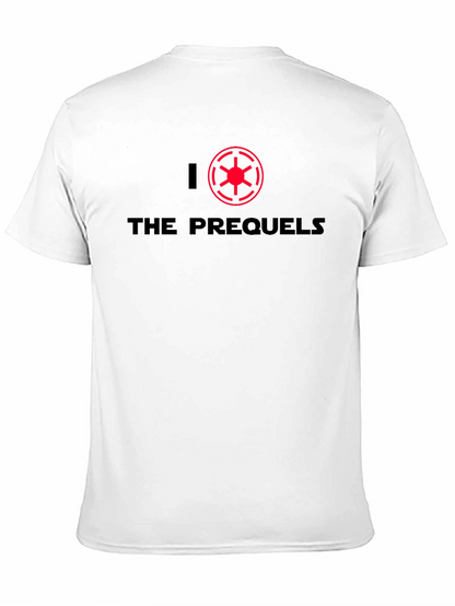 I Heart The Prequels Graphic T-Shirt - Black