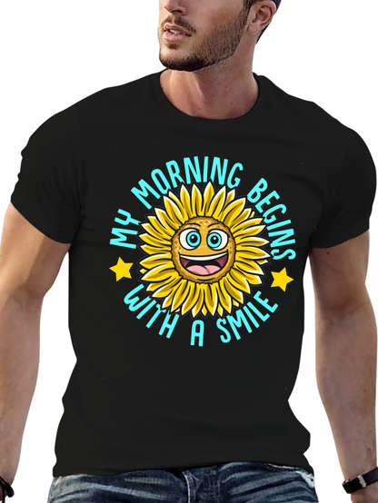 My Morning Begins With a Smile T-Shirt