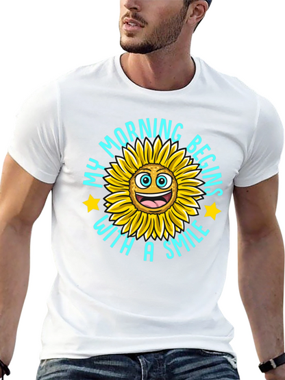 My Morning Begins With a Smile T-Shirt