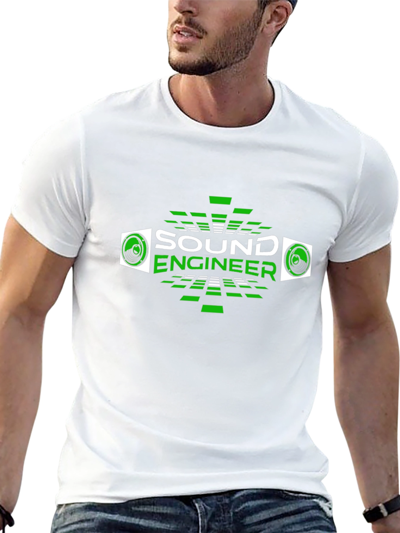 Sound Engineer Graphic Tee - Audio Technician T-Shirt