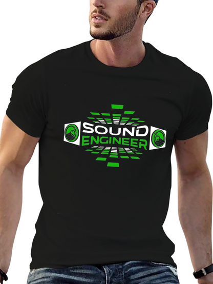 Sound Engineer Graphic Tee - Audio Technician T-Shirt
