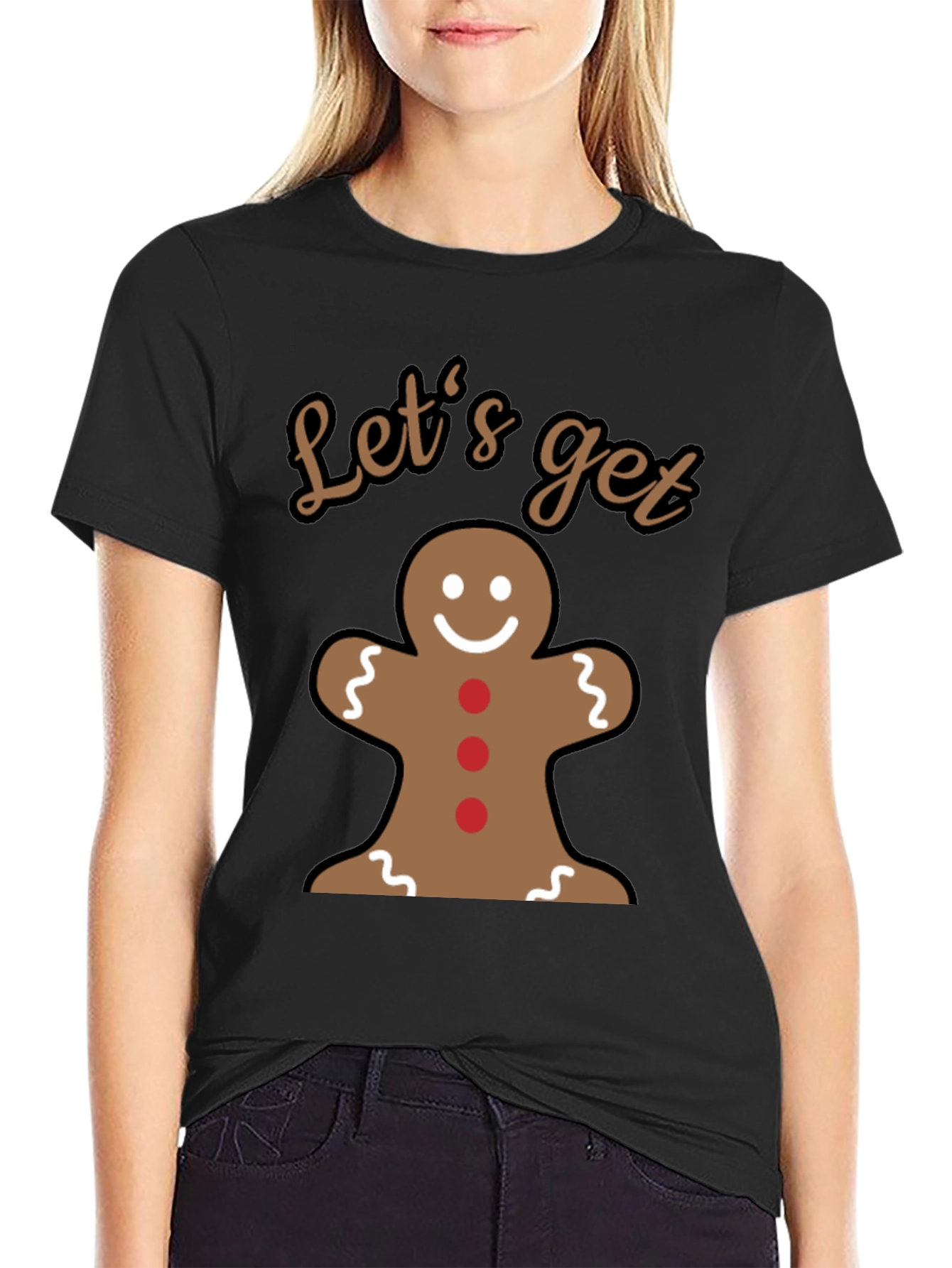 Festive Gingerbread Man T-Shirt