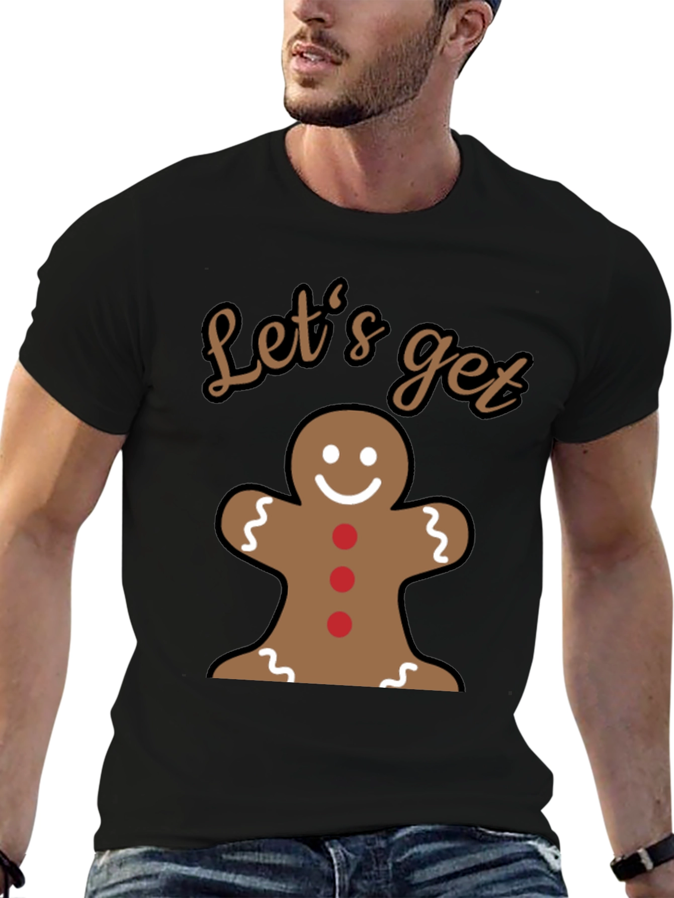 Festive Gingerbread Man T-Shirt