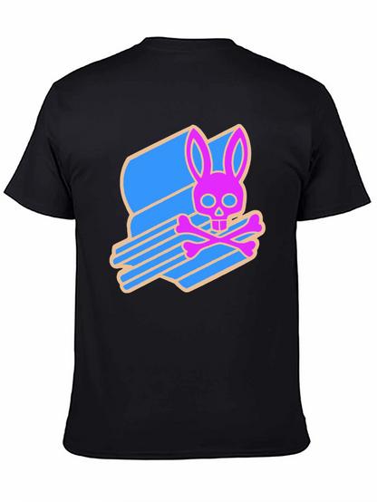 Edgy Bunny Skull Tee - Cool & Unique