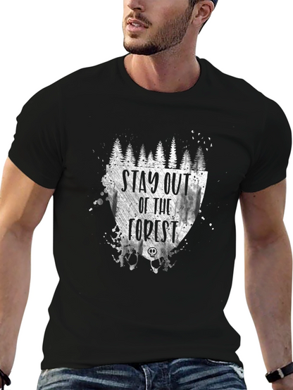 Stay Out of the Forest Graphic T-Shirt