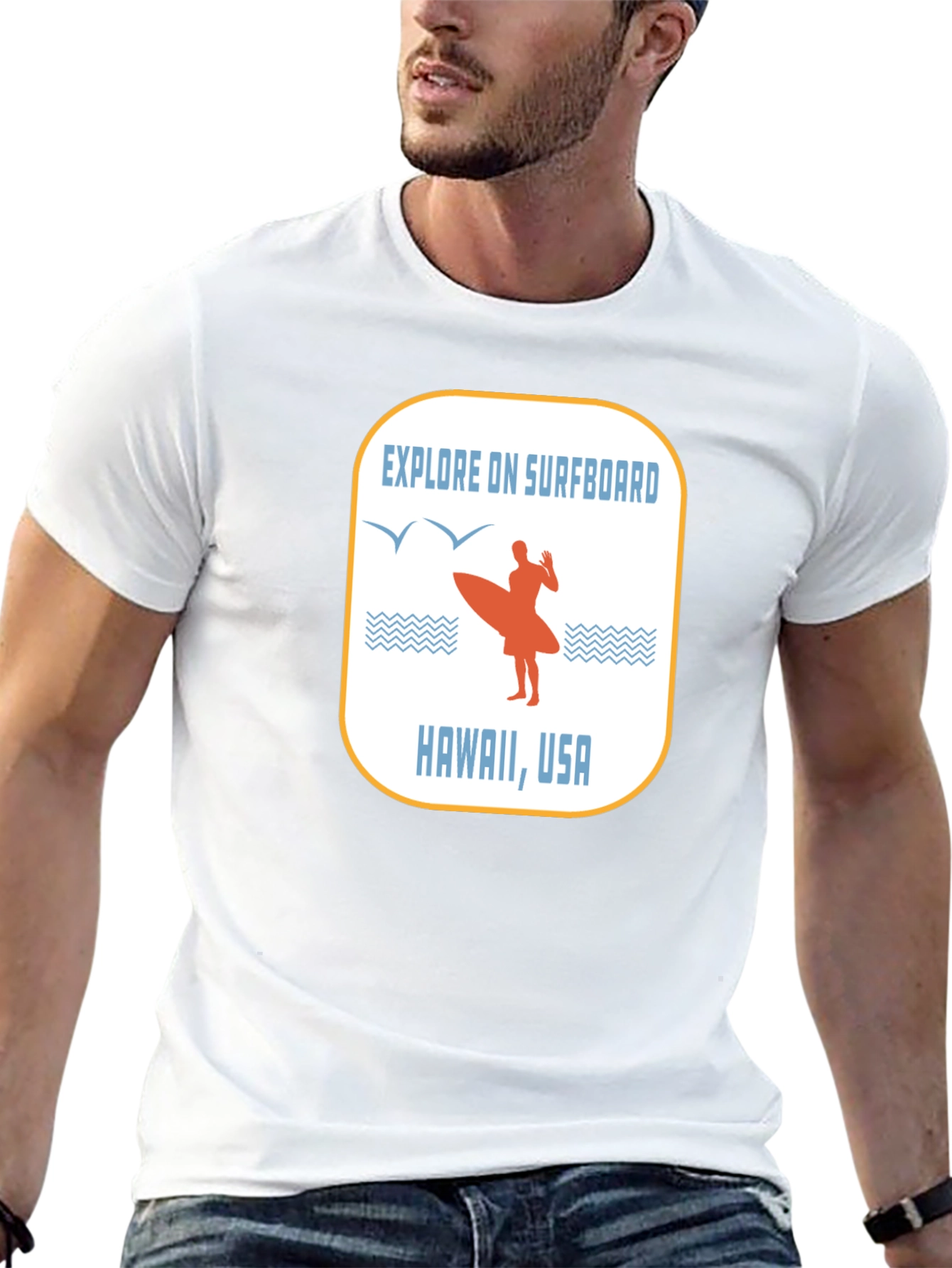Hawaii Surfboard T-Shirt