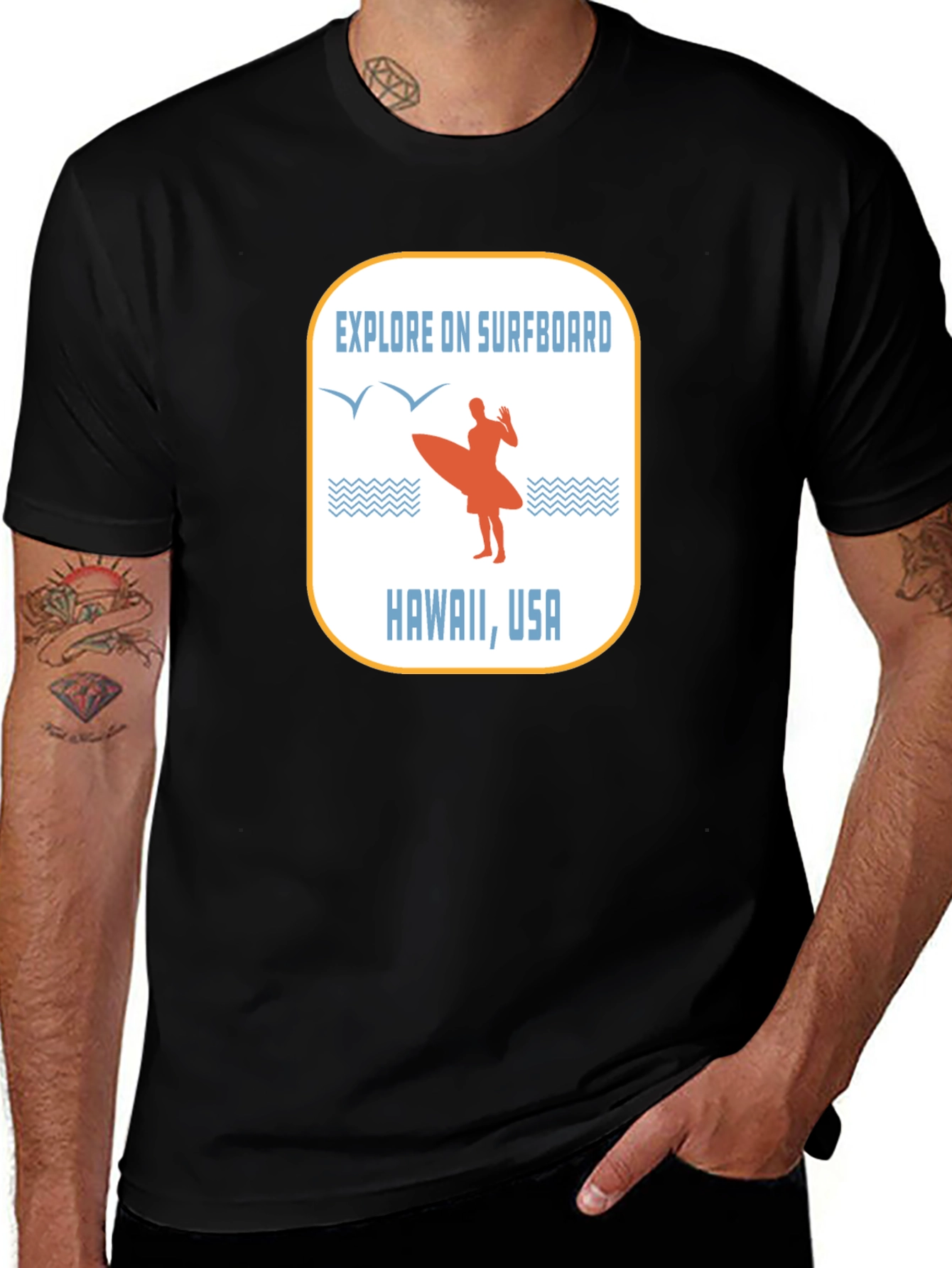 Hawaii Surfboard T-Shirt