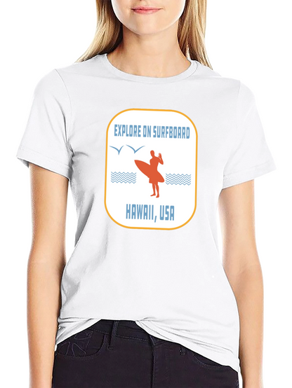 Hawaii Surfboard T-Shirt