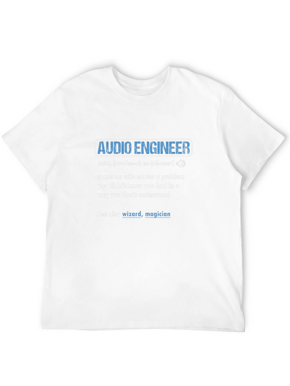 Audio Engineer Definition Graphic T-Shirt