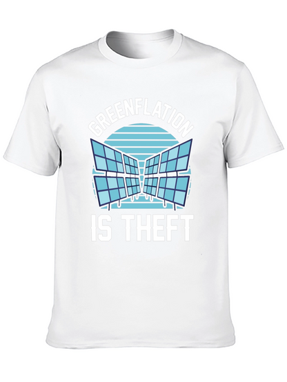 Greenflation is Theft Graphic T-Shirt