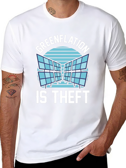 Greenflation is Theft Graphic T-Shirt