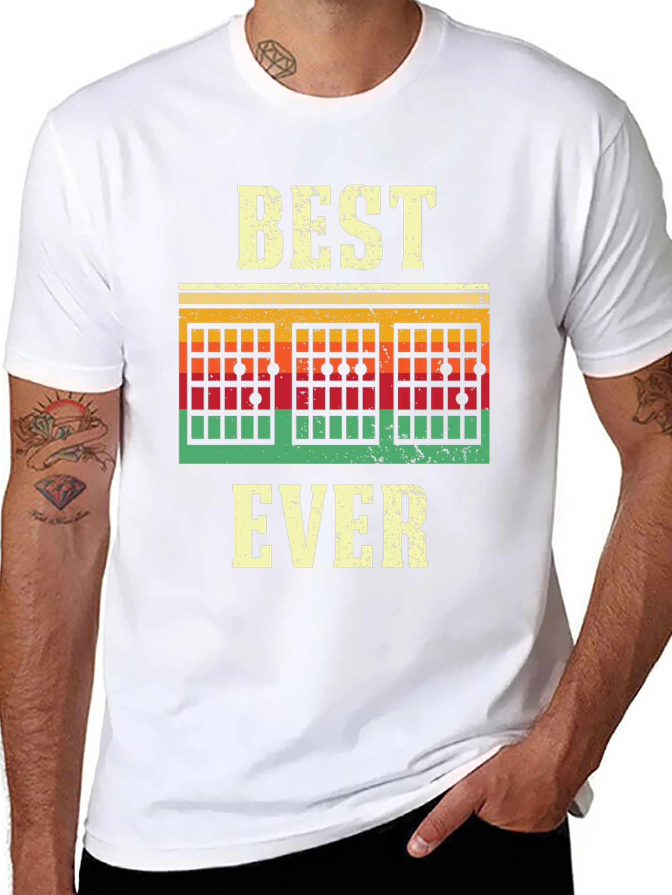 Best Guitar Ever T-Shirt - Retro Style
