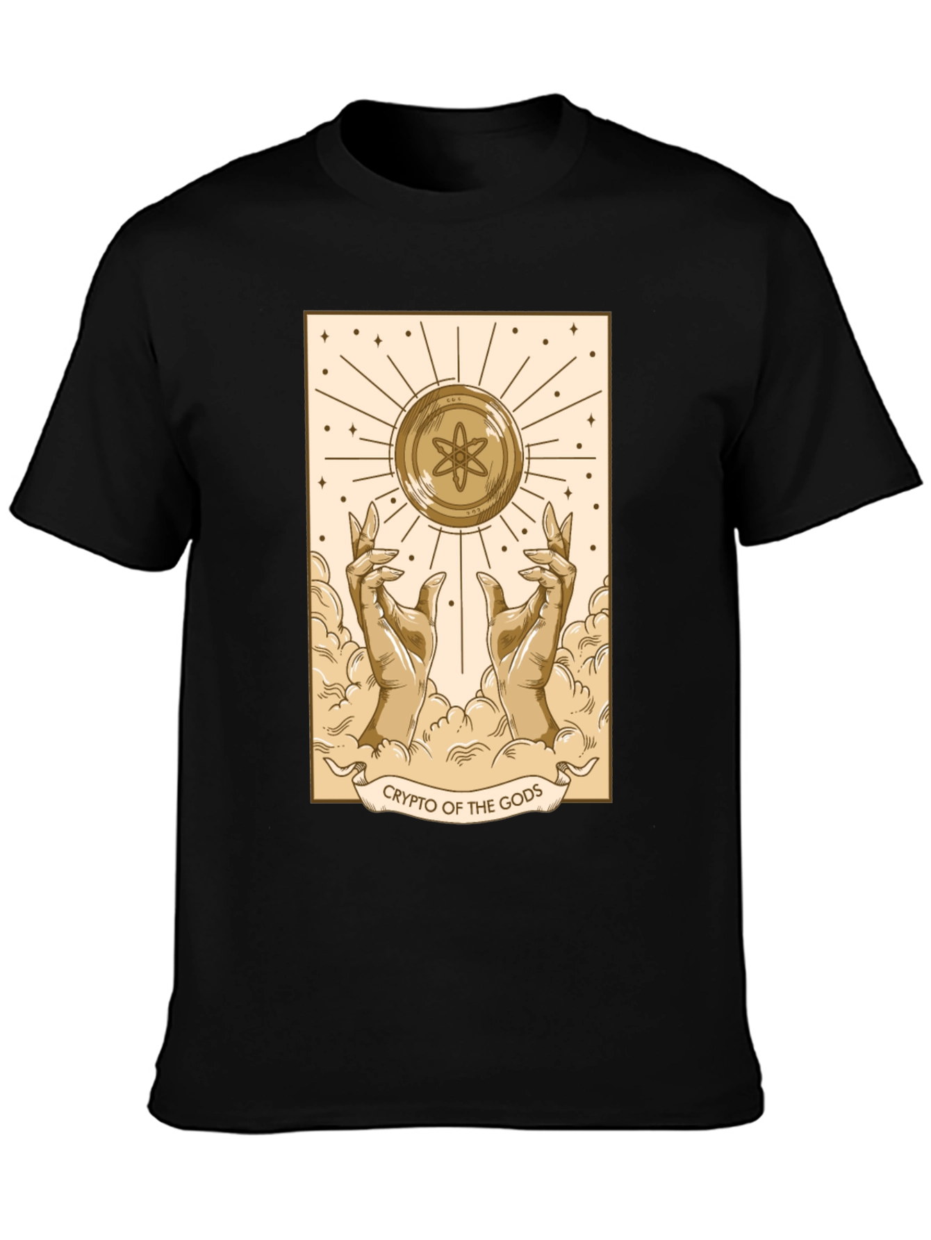 Crypto of the Gods T-Shirt - Atomic Design