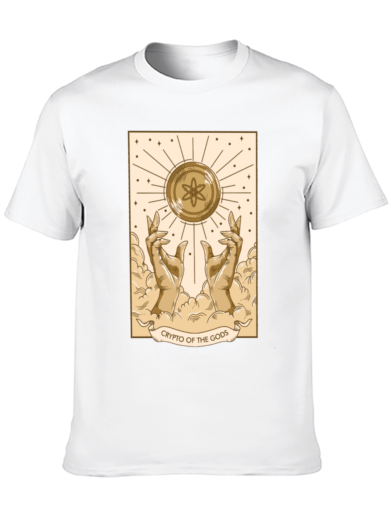 Crypto of the Gods T-Shirt - Atomic Design