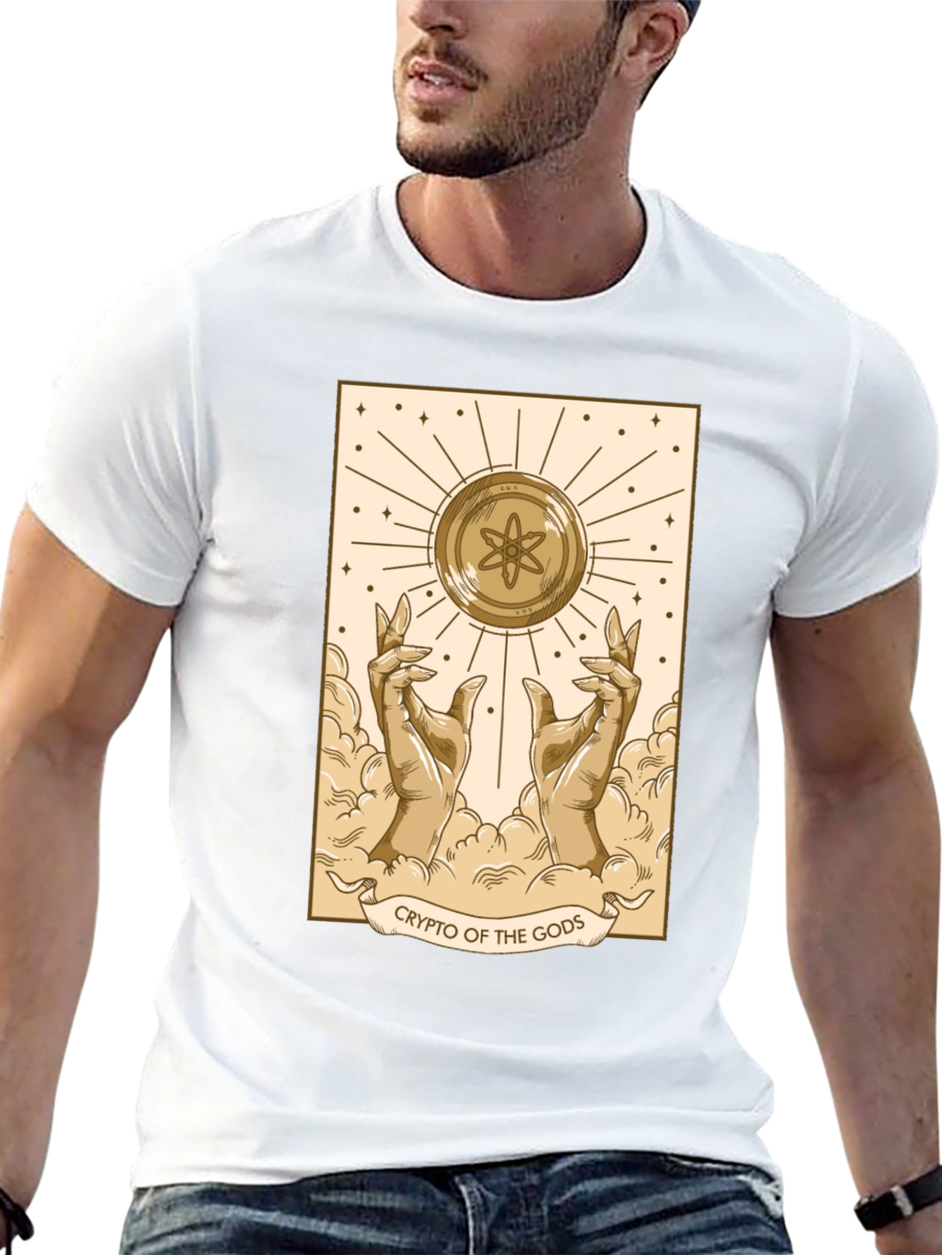 Crypto of the Gods T-Shirt - Atomic Design