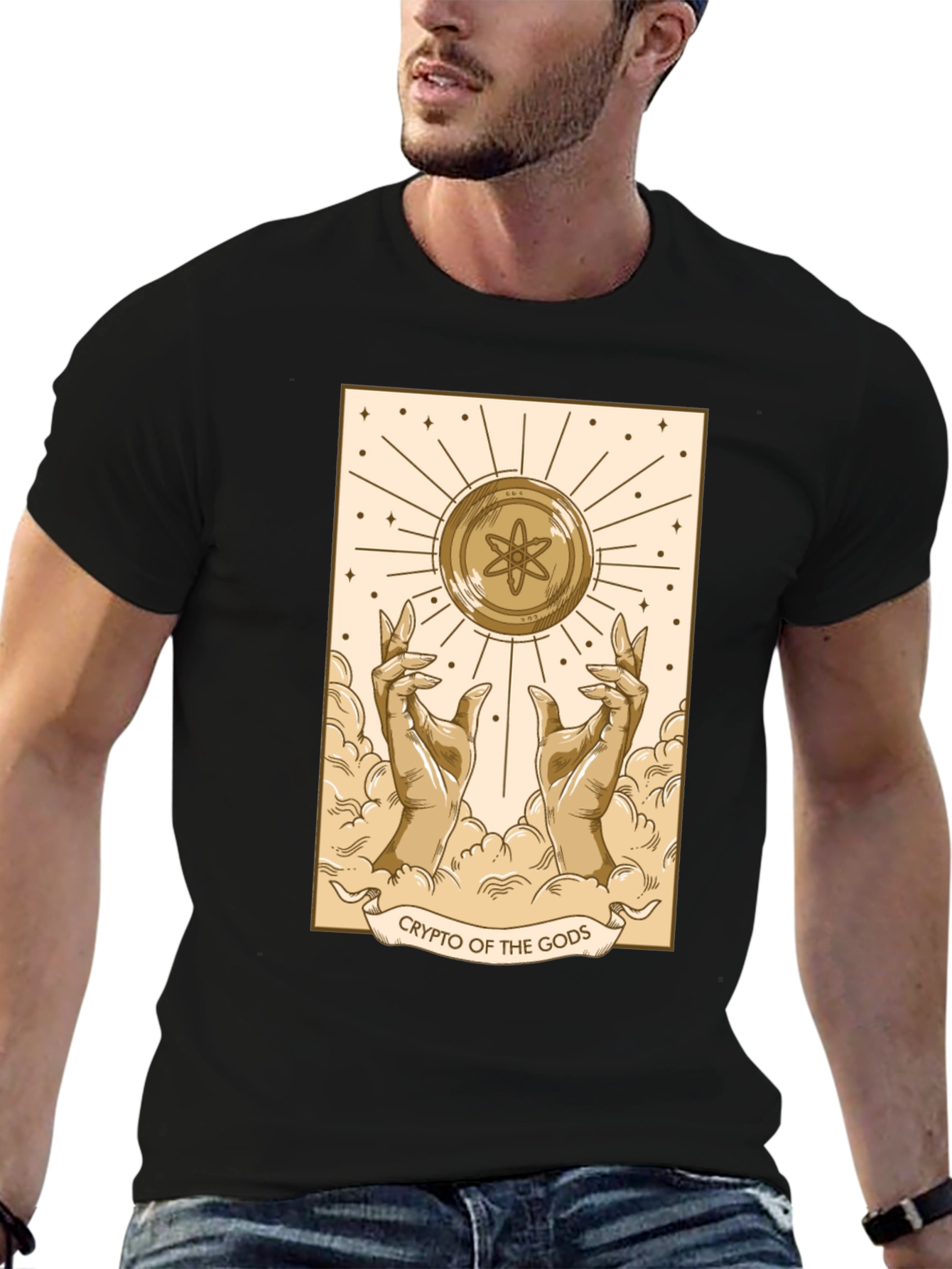 Crypto of the Gods T-Shirt - Atomic Design