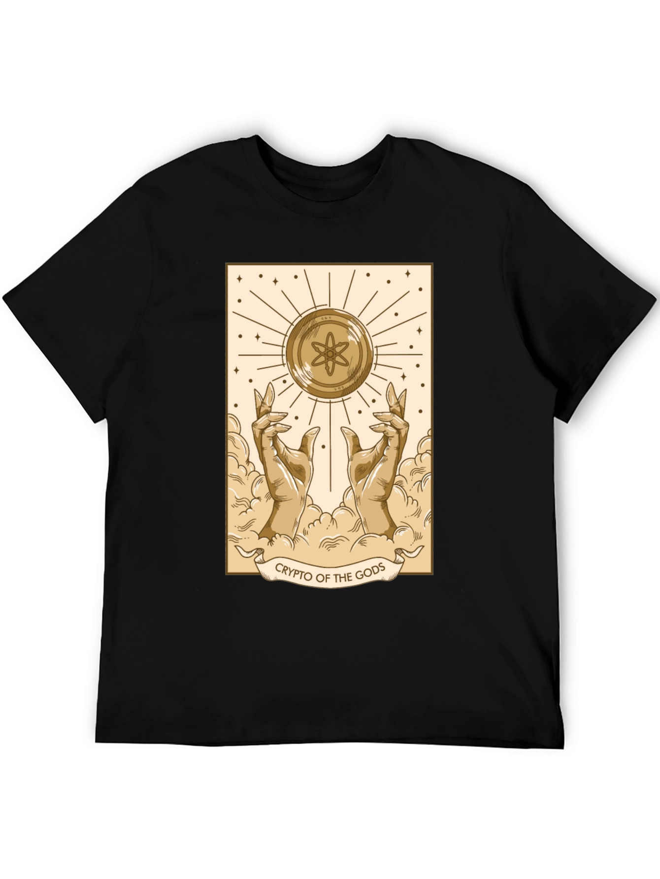Crypto of the Gods T-Shirt - Atomic Design