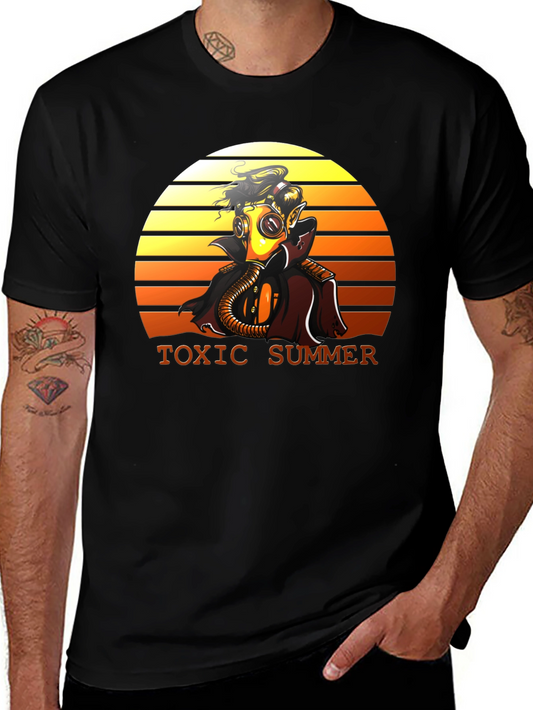 Toxic Summer Graphic Tee - Vintage Style