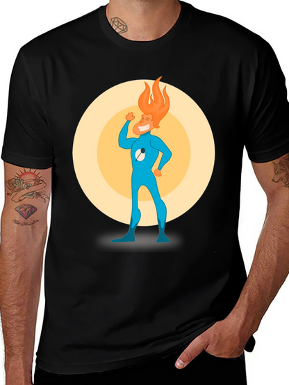 Cartoon Character Graphic Tee