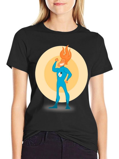 Cartoon Character Graphic Tee