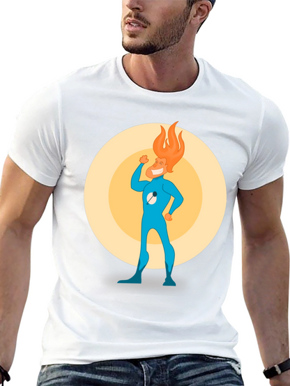 Cartoon Character Graphic Tee
