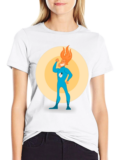 Cartoon Character Graphic Tee