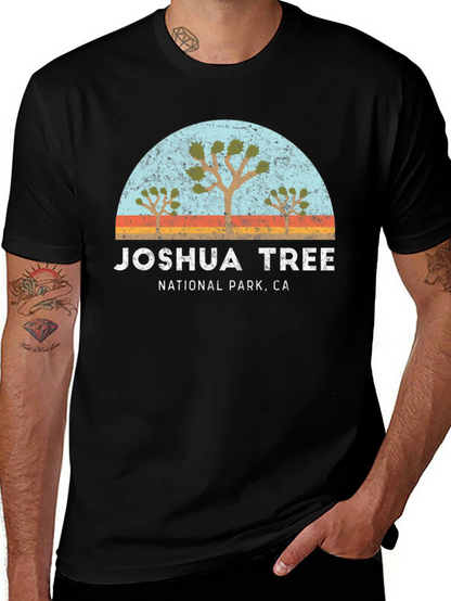 Joshua Tree National Park Black T-Shirt