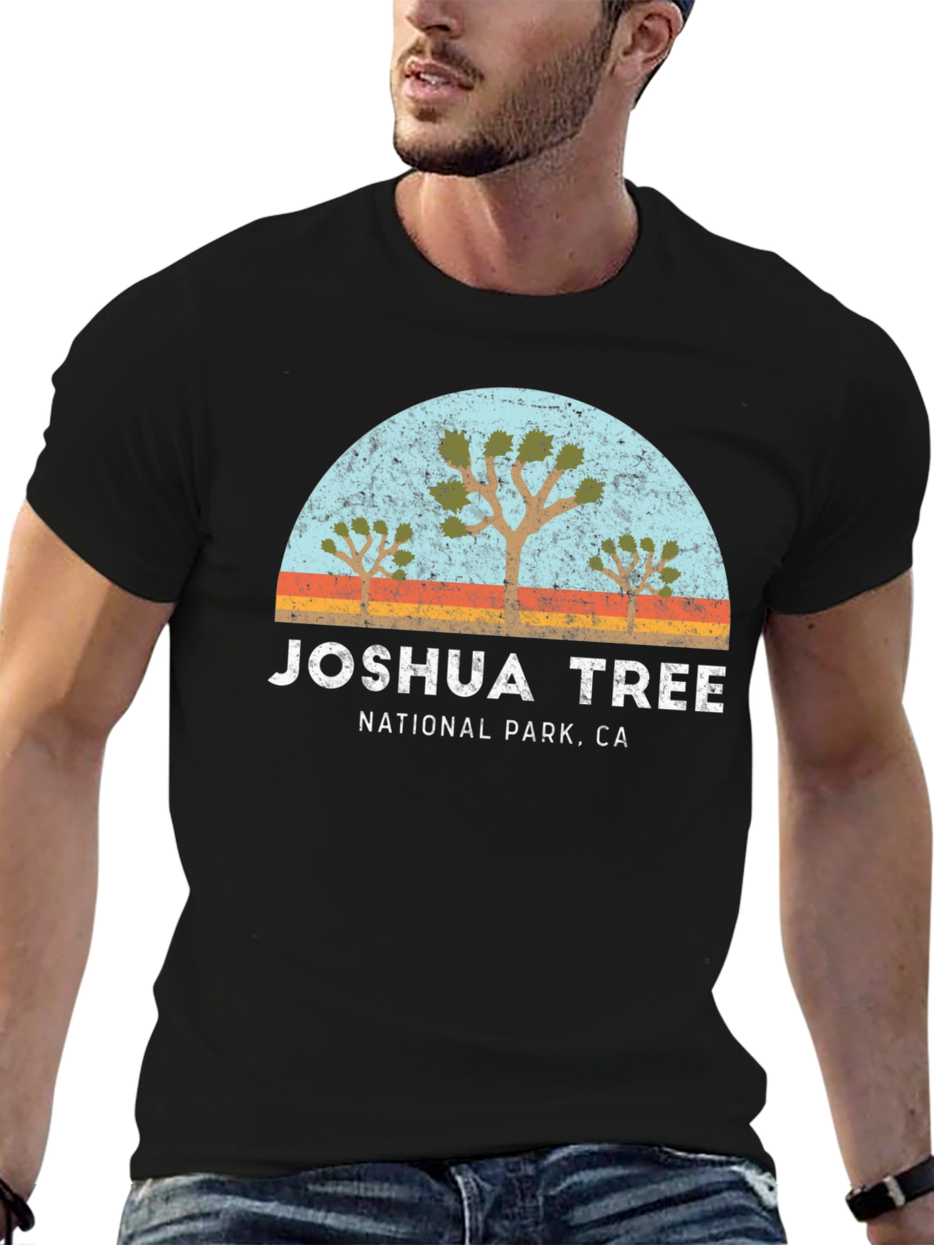 Joshua Tree National Park Black T-Shirt