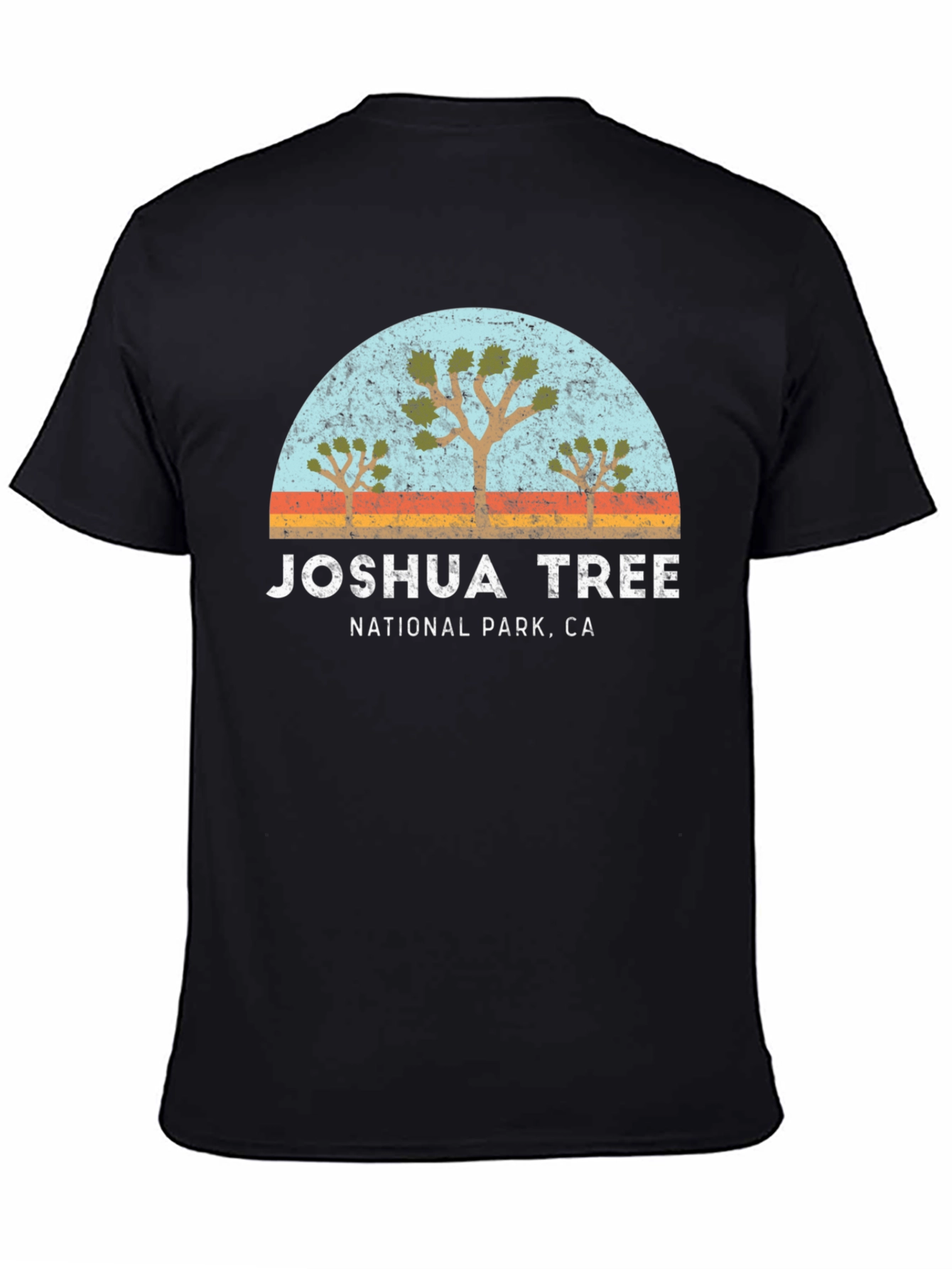 Joshua Tree National Park Black T-Shirt