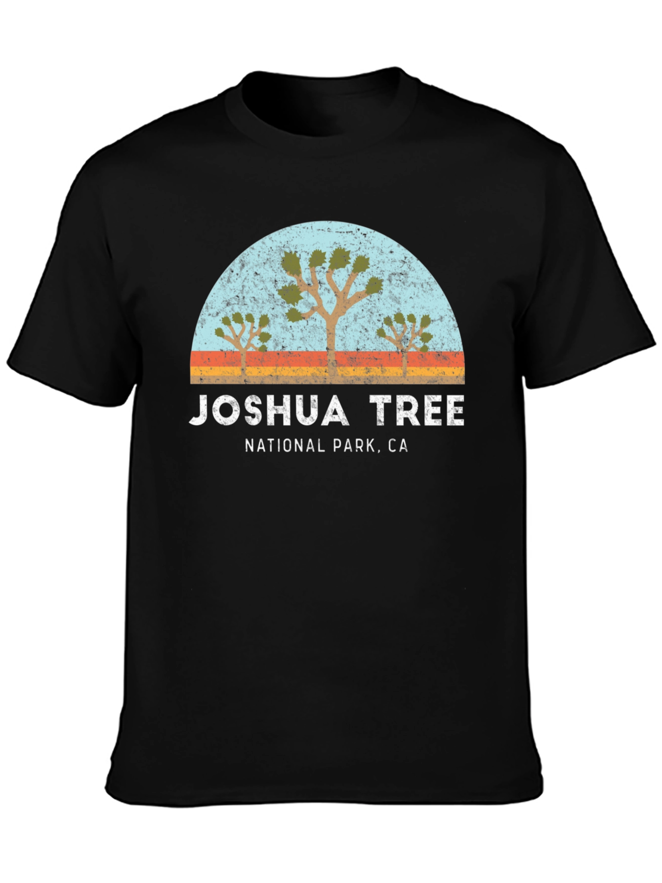 Joshua Tree National Park Black T-Shirt