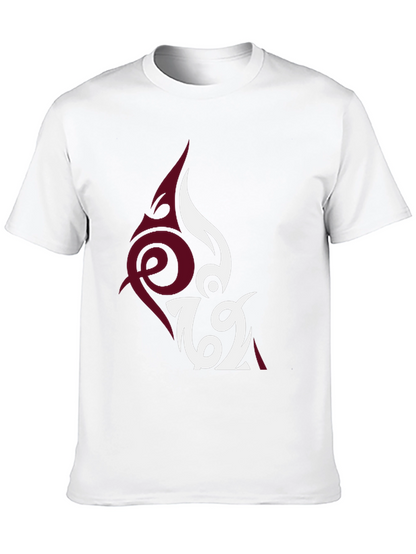 Unique Tattoo Inspired Graphic Tee - Black