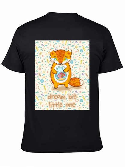 Dream Big Little One Fox Graphic Tee