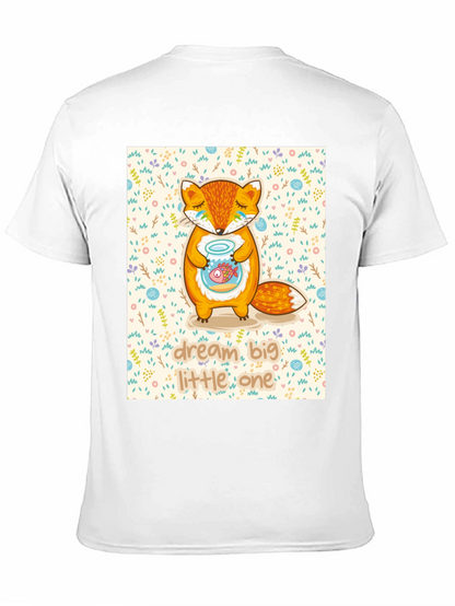 Dream Big Little One Fox Graphic Tee