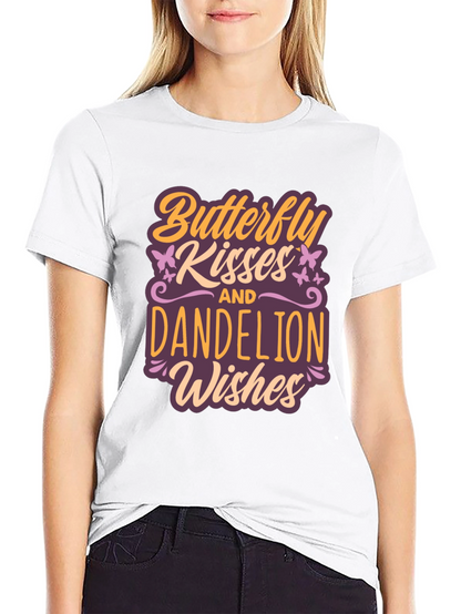 Butterfly Kisses & Dandelion Wishes Graphic Tee