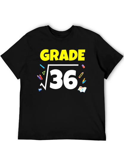 Math Grade 6 T-Shirt - Square Root of 36