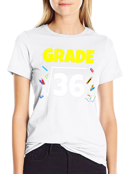 Math Grade 6 T-Shirt - Square Root of 36