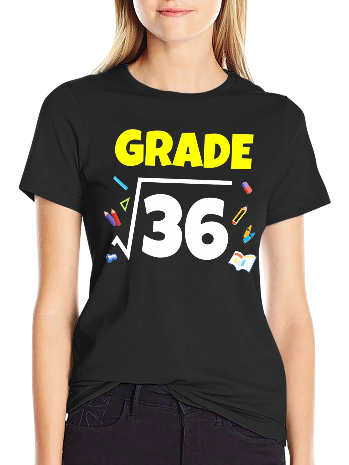 Math Grade 6 T-Shirt - Square Root of 36