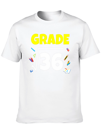 Math Grade 6 T-Shirt - Square Root of 36