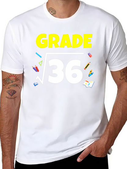 Math Grade 6 T-Shirt - Square Root of 36